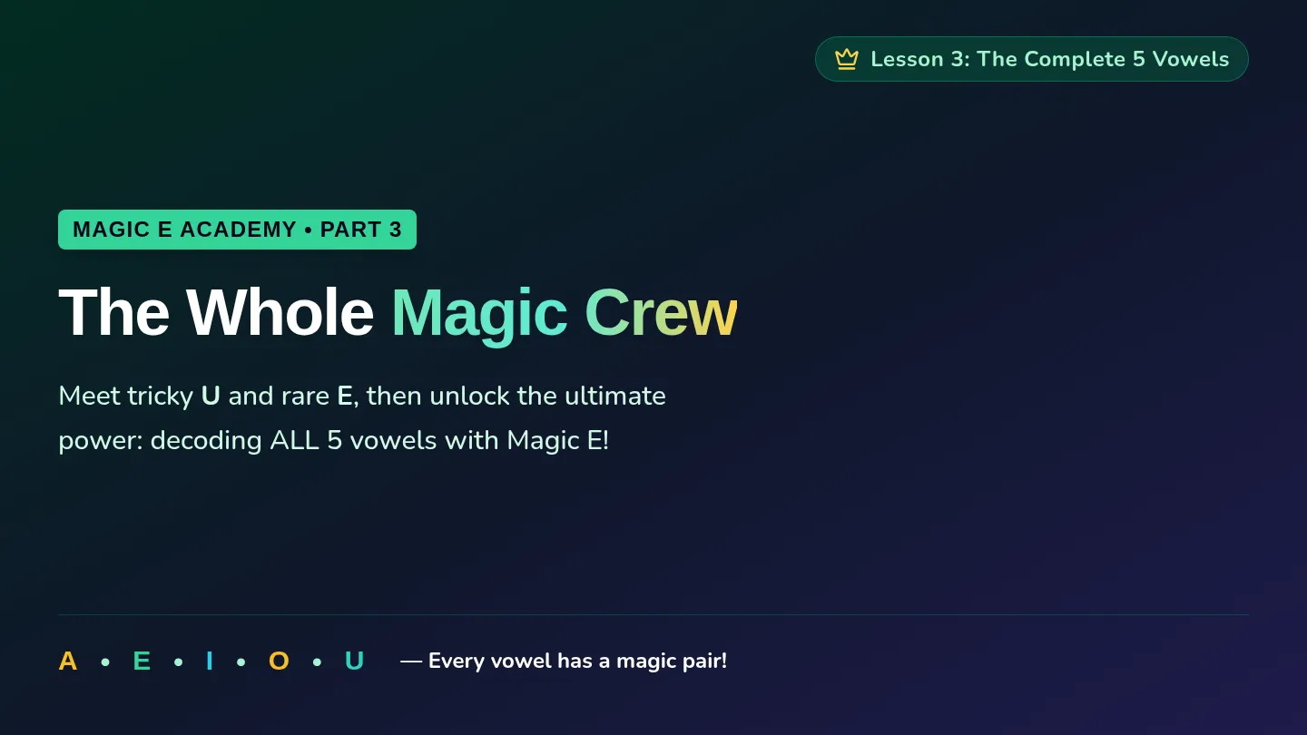 Magic Crew Slides