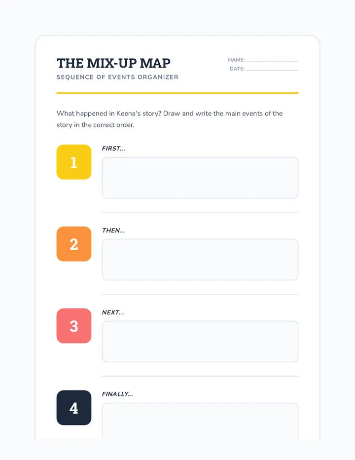 Mix Up Sequence Organizer