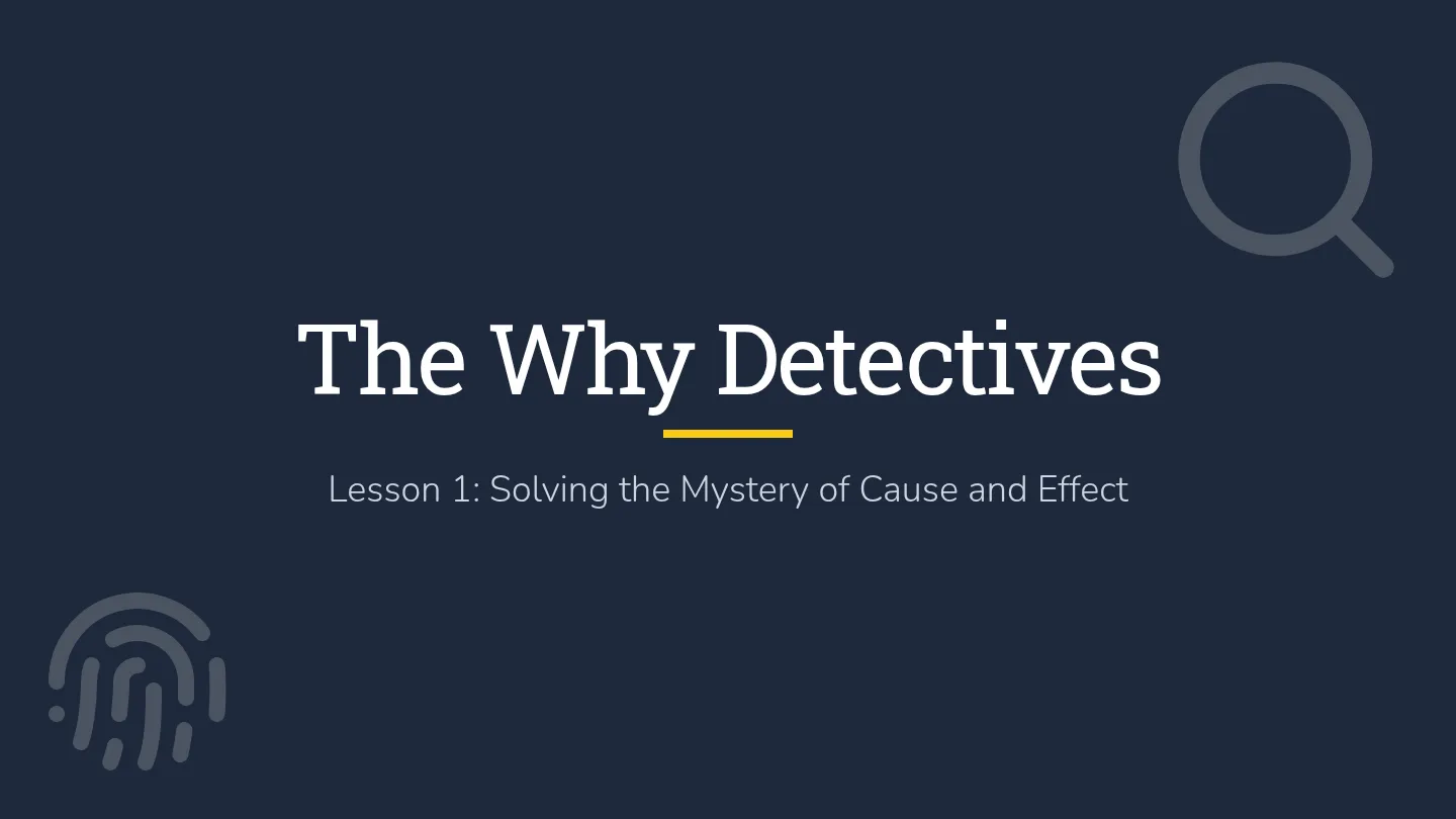 Why Detectives Slides