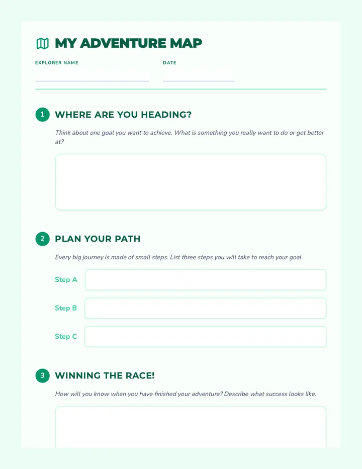 Goal Setting Worksheet