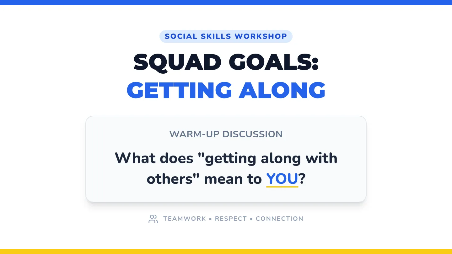 Squad Goals Slide Deck