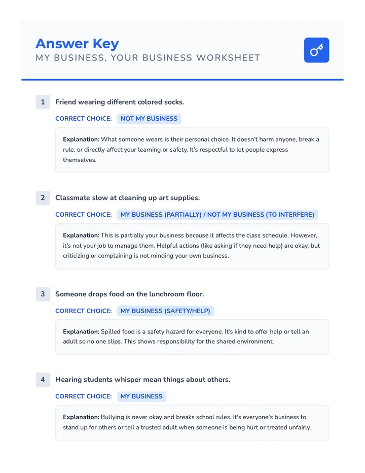 My Business Your Business Answer Key