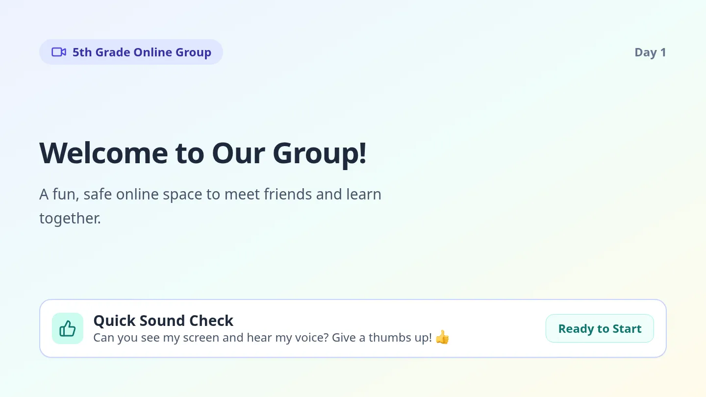 Circle Up Slides