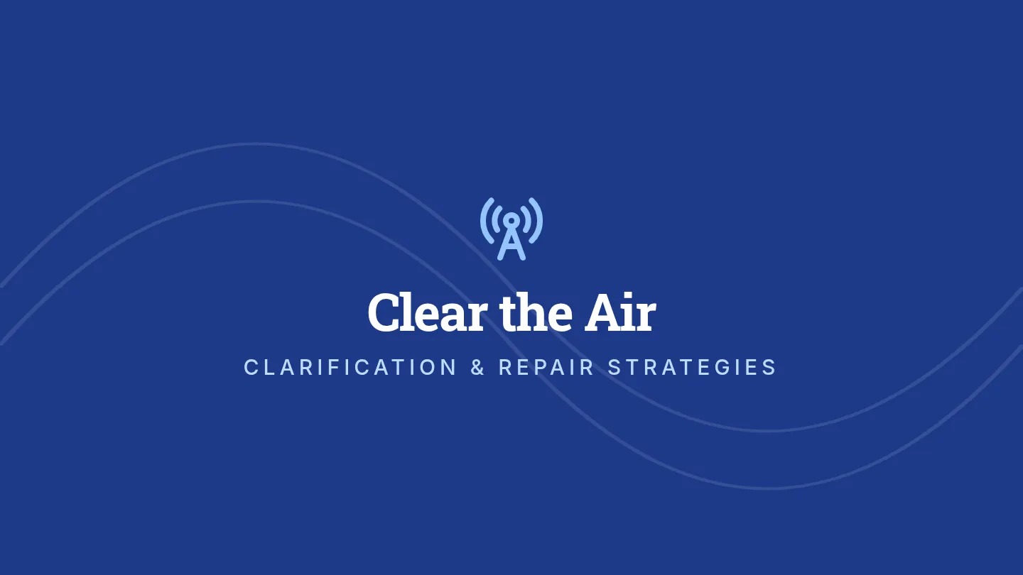 Clear the Air Slides