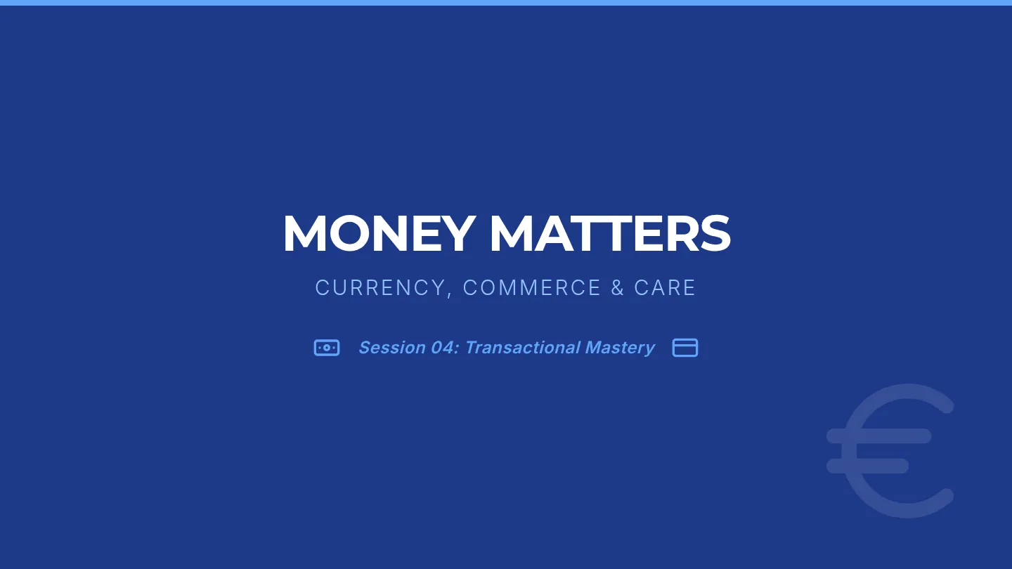 Money Matters Slides