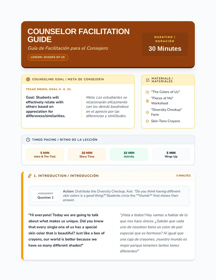 Counselor Facilitation Guide