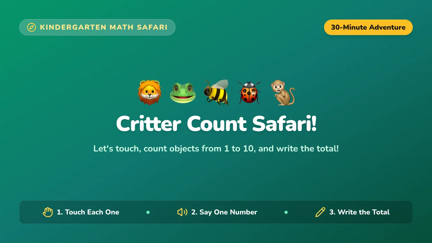 Critter Count Presentation Slides