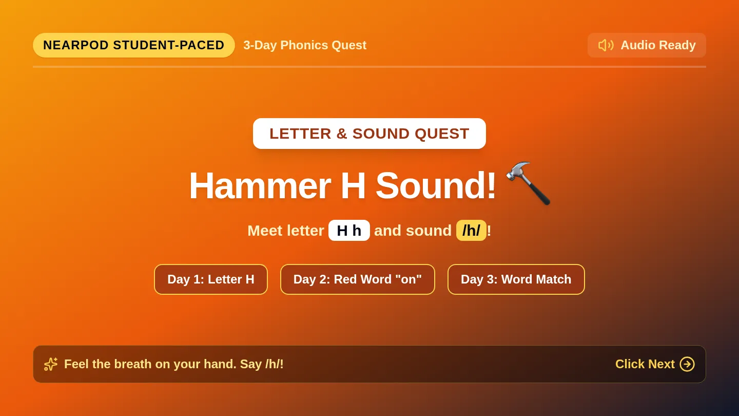 Hammer H Slides