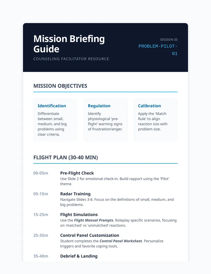 Mission Briefing Guide