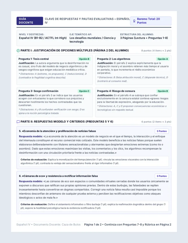 Bulos Digitales Clave Docente