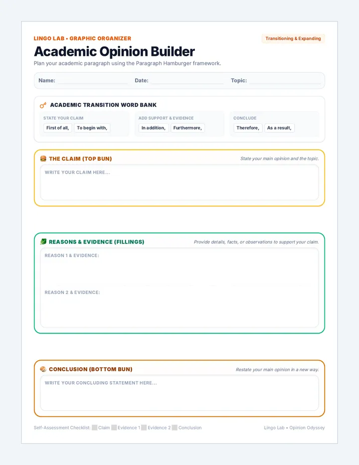 Opinion Builder Organizer