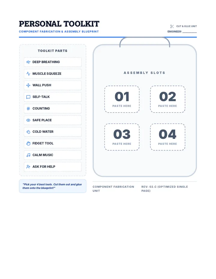 Toolkit Parts Sheet
