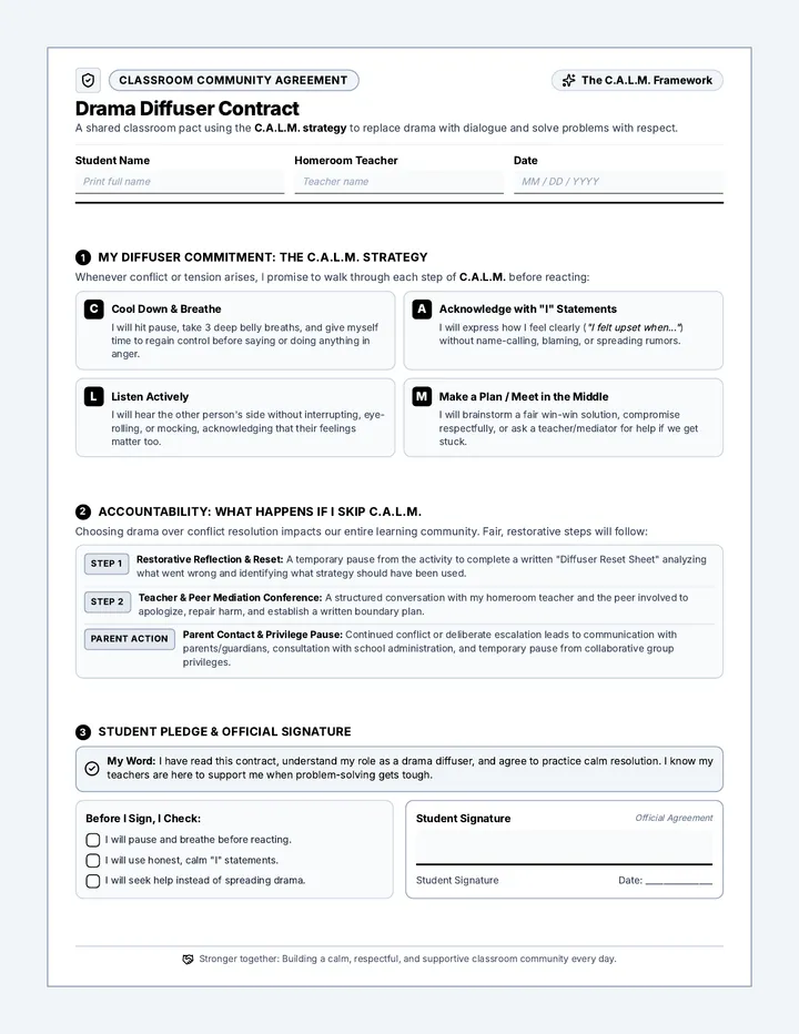 Drama Diffuser Contract