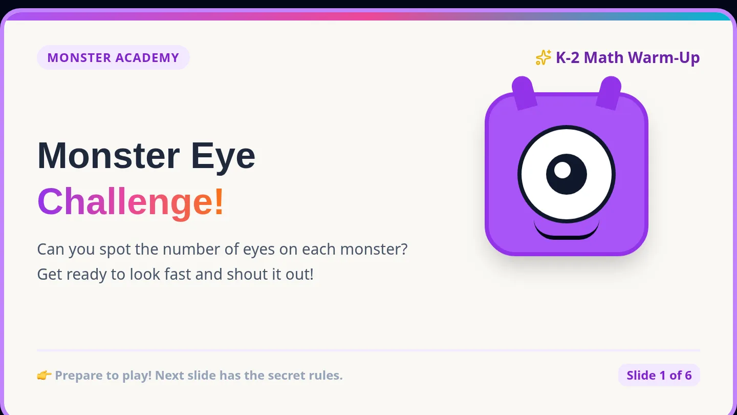 Monster Eye Slides