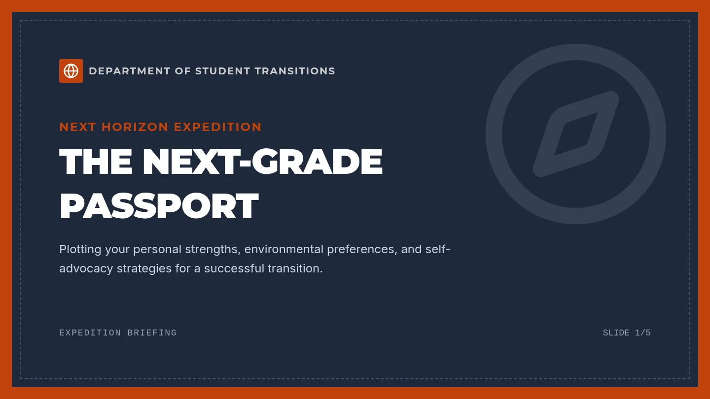 Next Grade Passport Slides