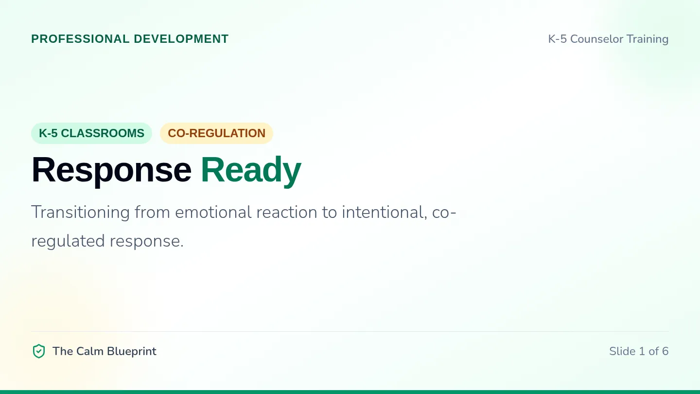 Response Ready Slides