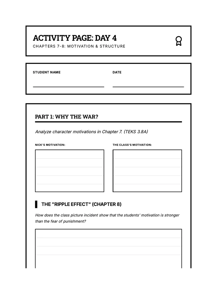 Day 4 Activity Page