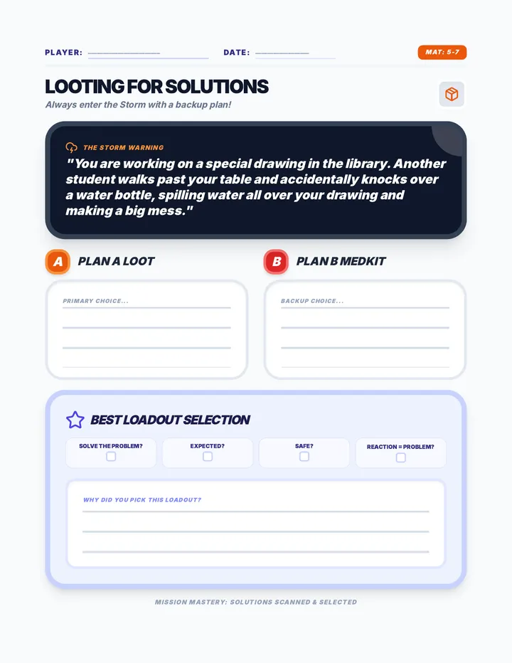 Supply Drop Solution Mat