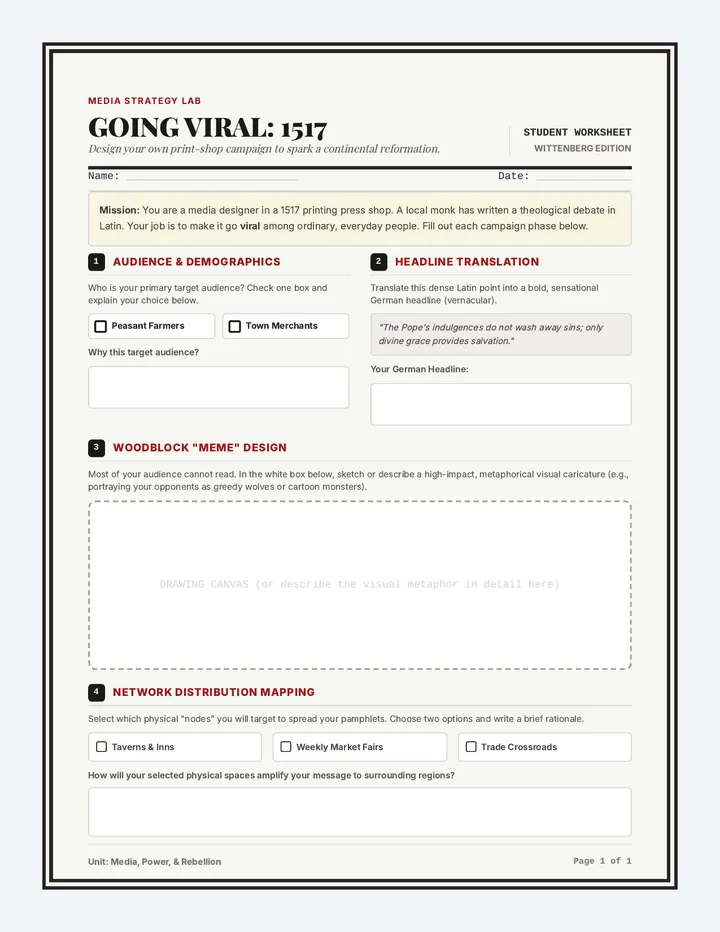 Going Viral 1517 Activity