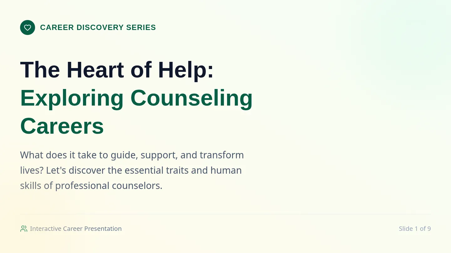 Counselor Connection Slides