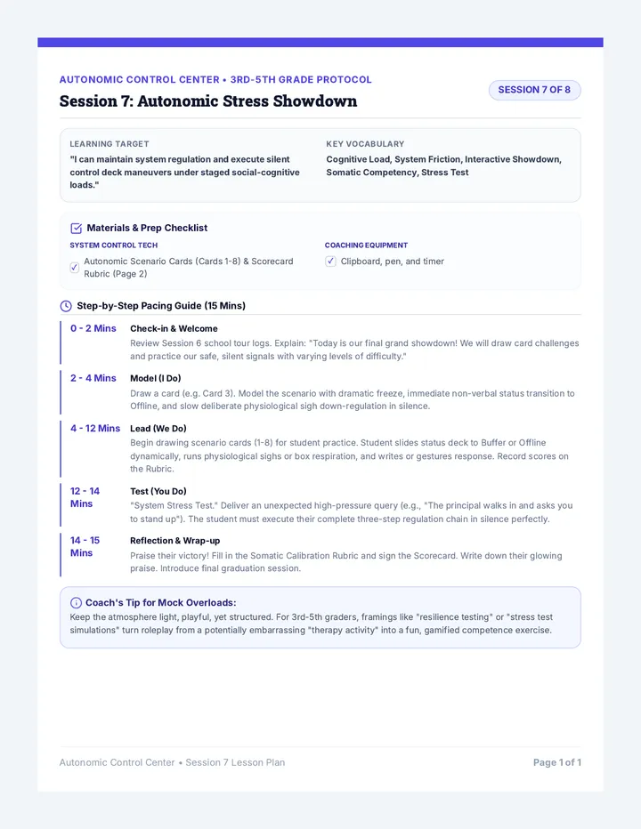 Session 7 Lesson Plan
