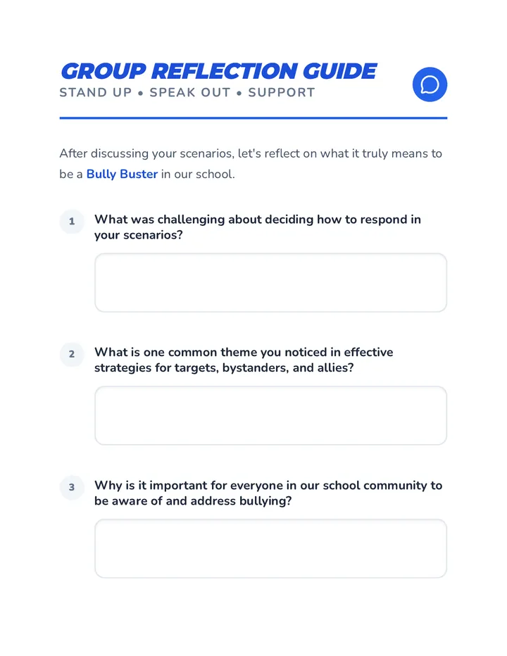 Group Discussion Guide