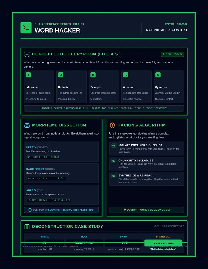Word Hacker Poster