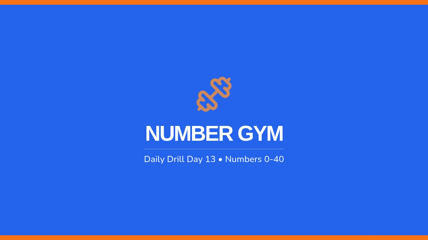 Number Gym Day 13 Slides