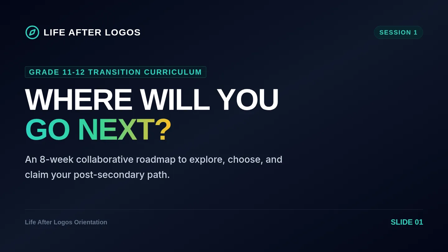 Next Steps Orientation Slides