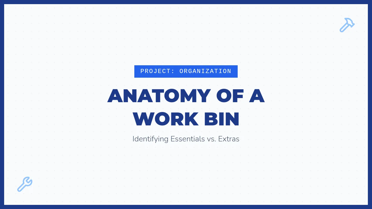 Bin Blueprint Slides