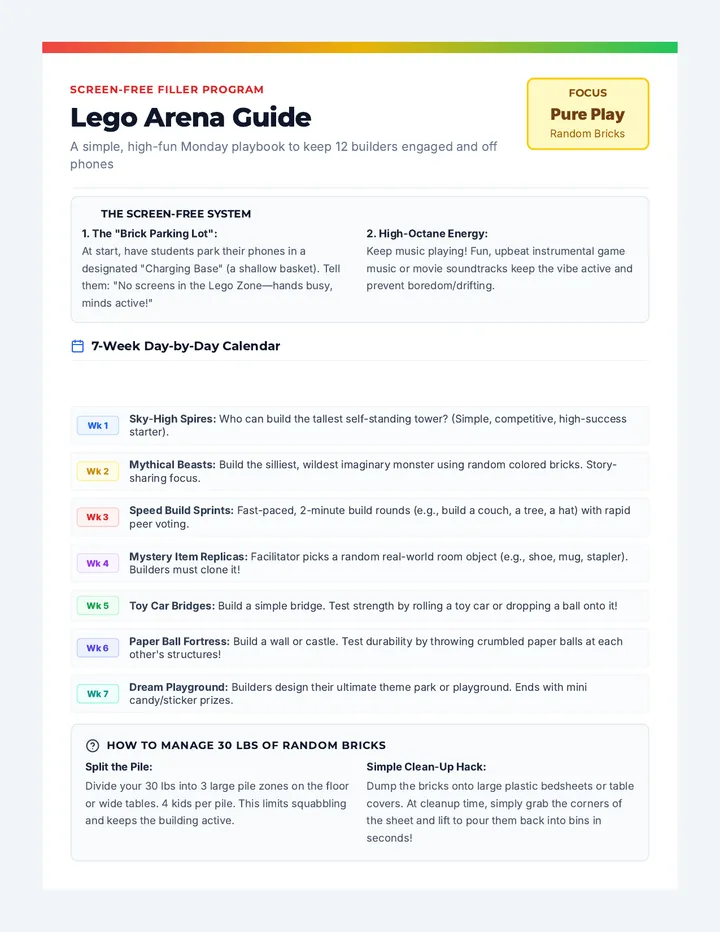 Lego Arena Facilitator Guide