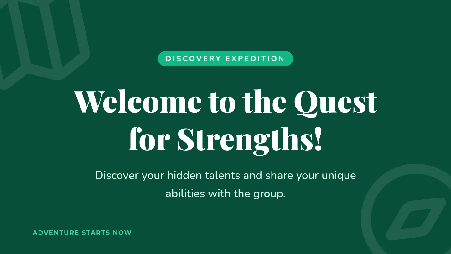 Quest for Strengths Slides