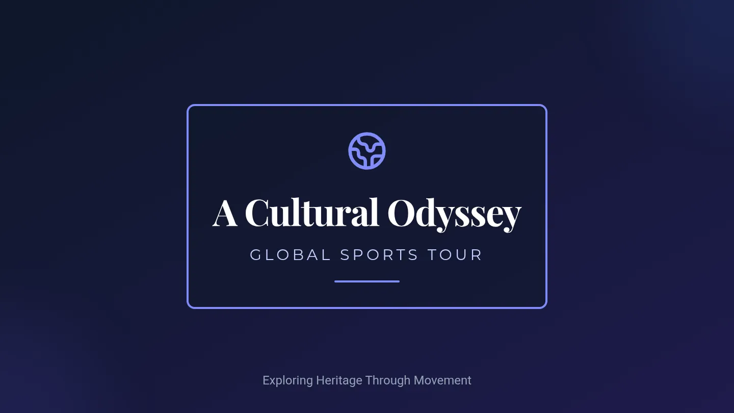 Global Sports Tour Slides