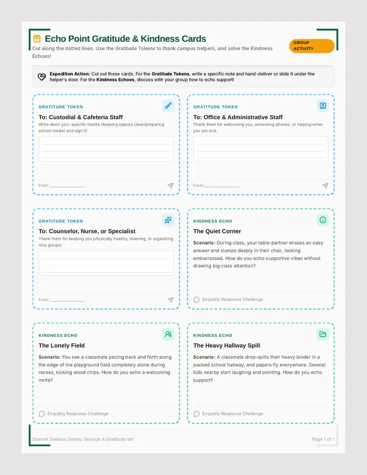 Echo Point Gratitude Cards