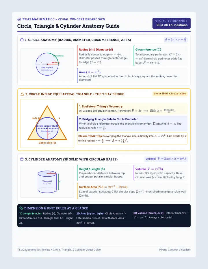 Circle Cylinder Visual Guide
