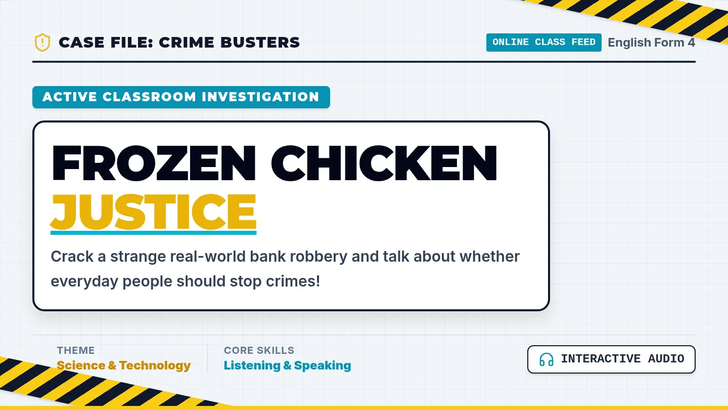 Frozen Chicken Justice Slides