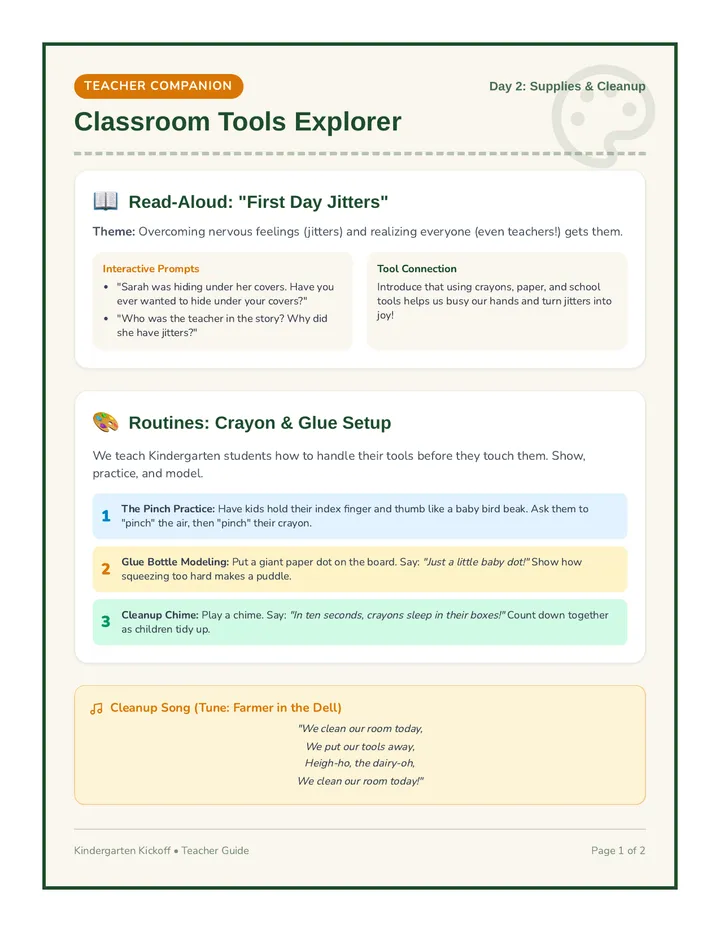 Tool Masters Packet