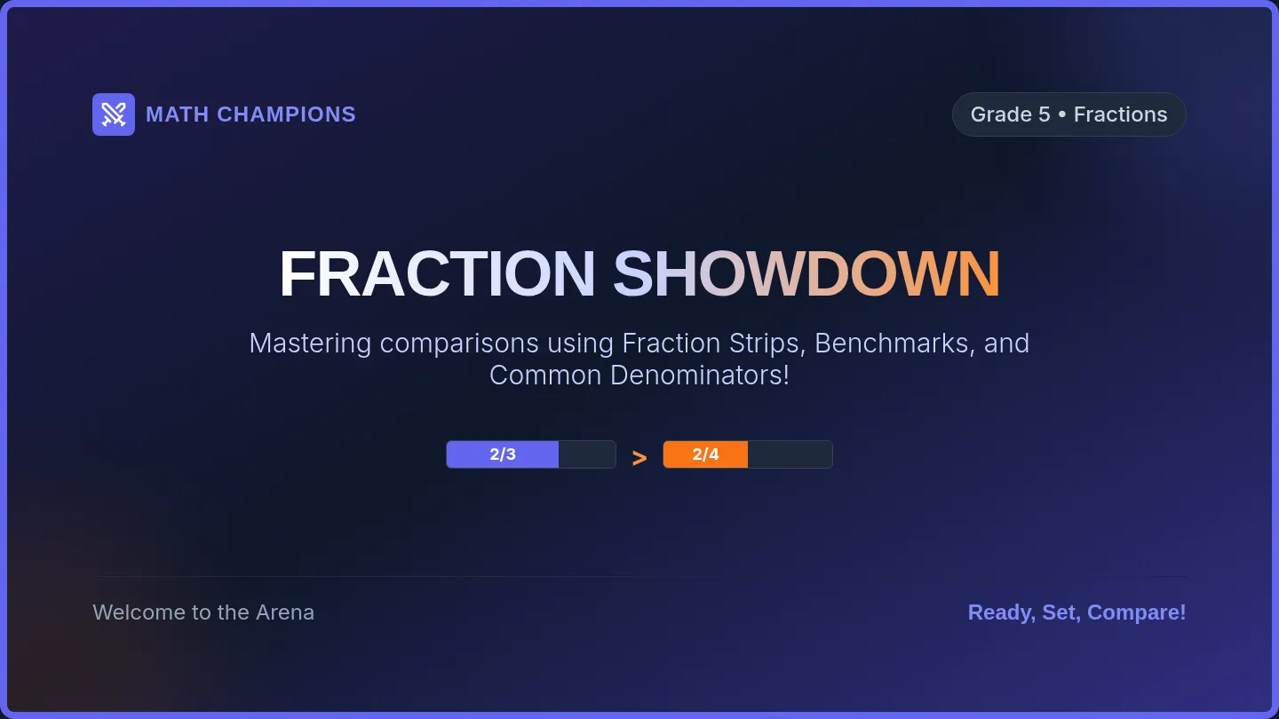 Fraction Showdown Slides