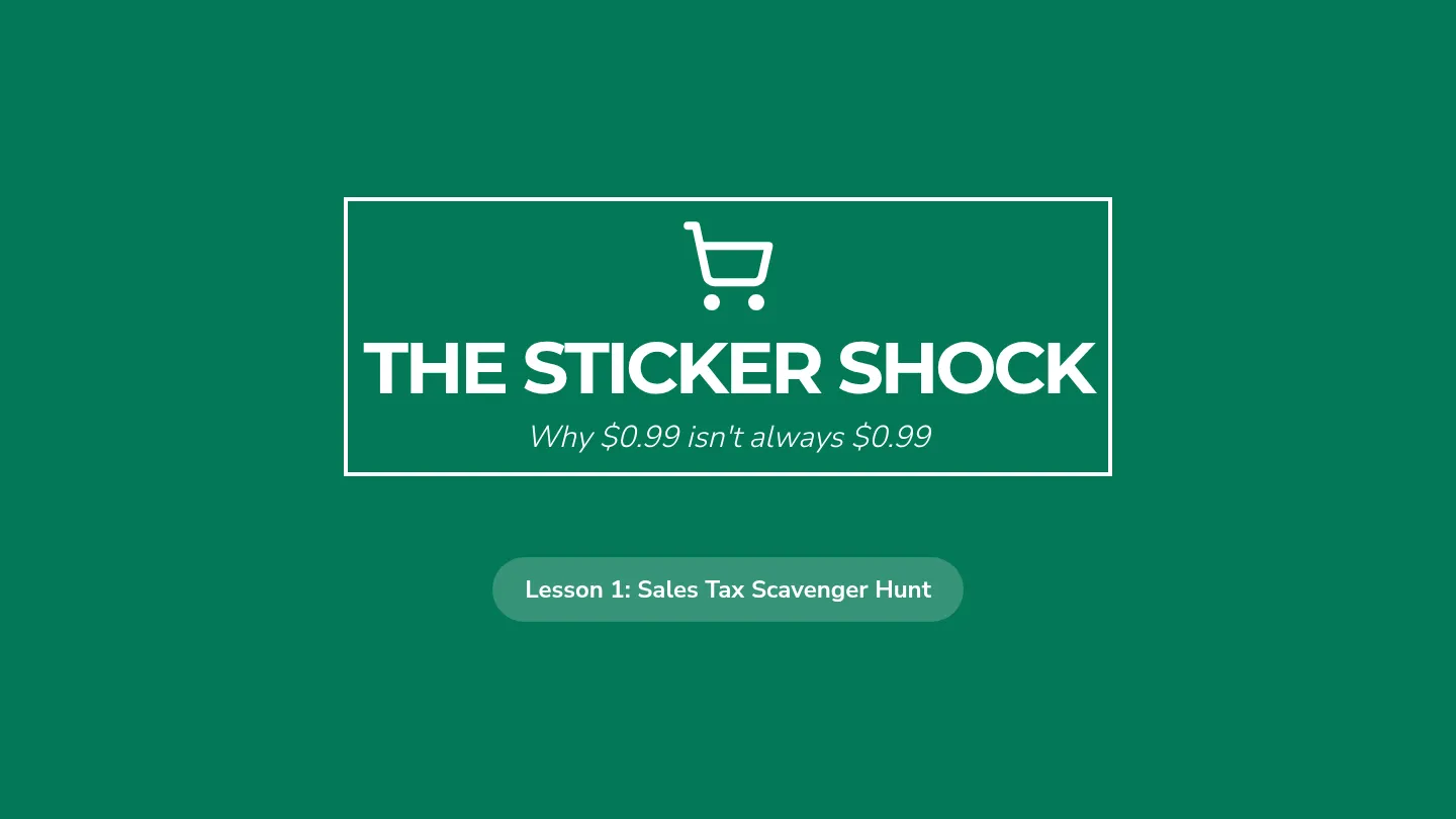 Sales Tax Slides