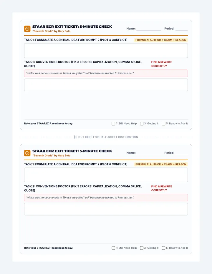 Soto ECR Exit Ticket