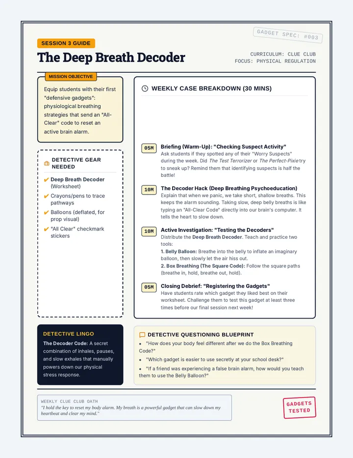 Deep Breath Session Guide