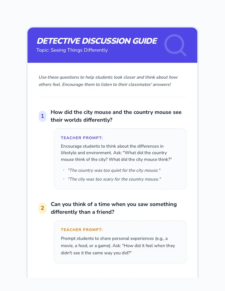 Perspective Discussion Guide