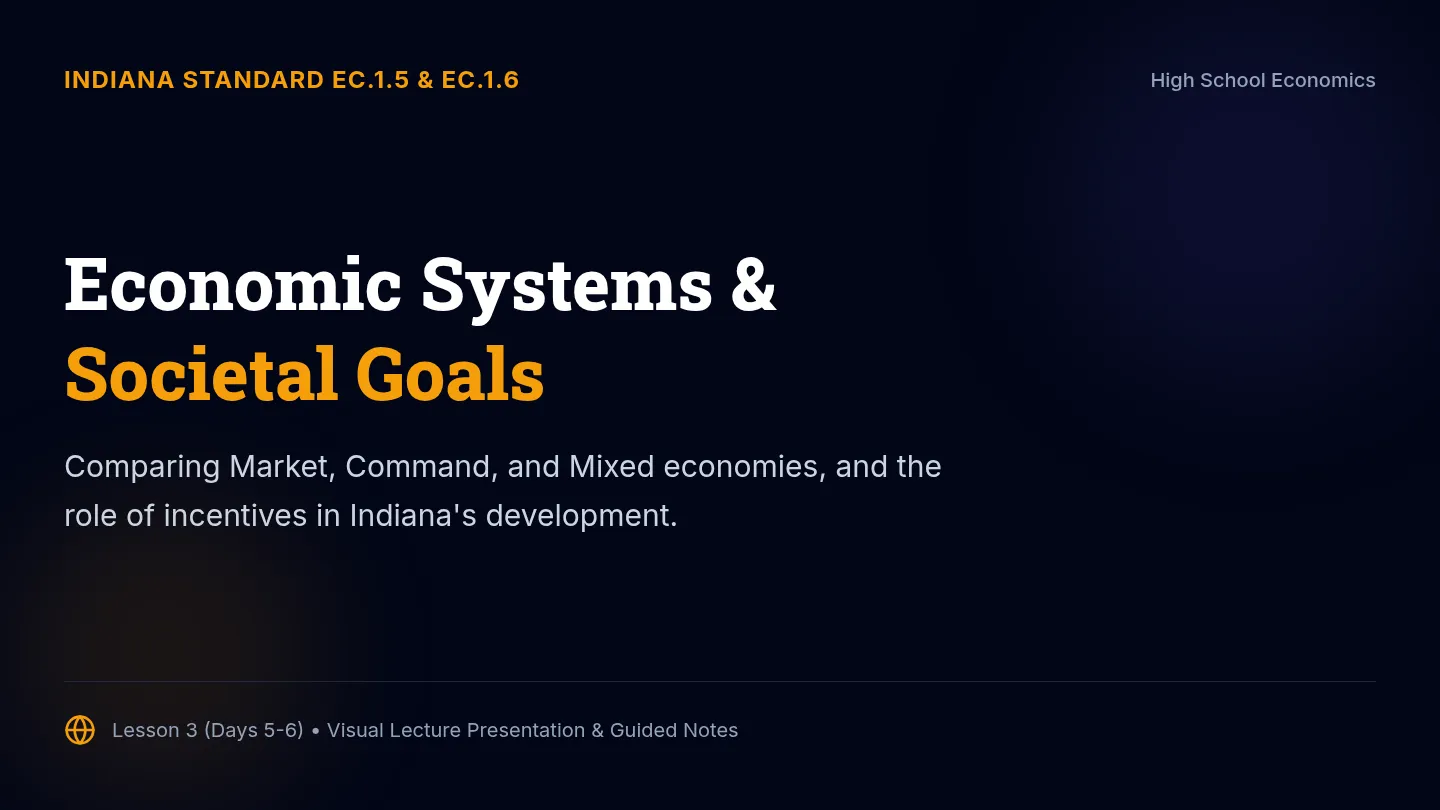 Economic Systems Slides