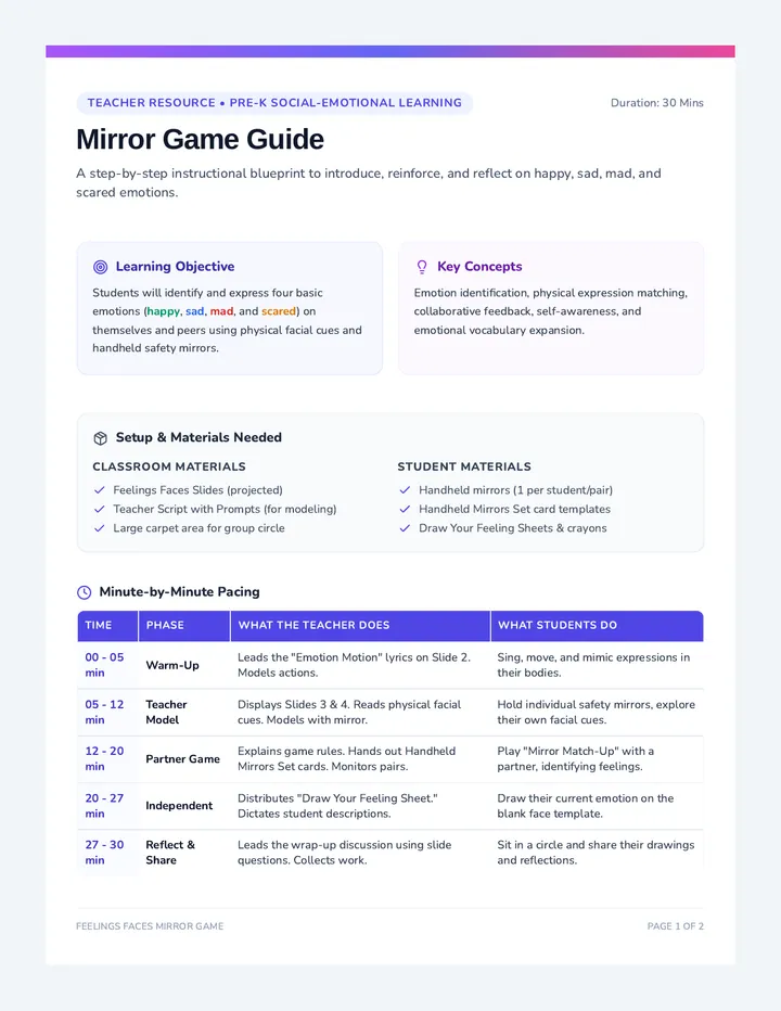Mirror Game Guide