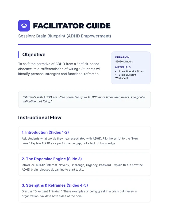 Facilitator Guide