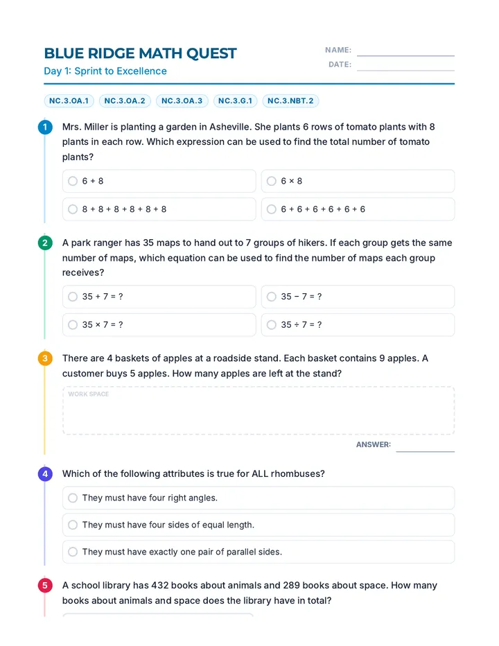Day 1 Quest Worksheet