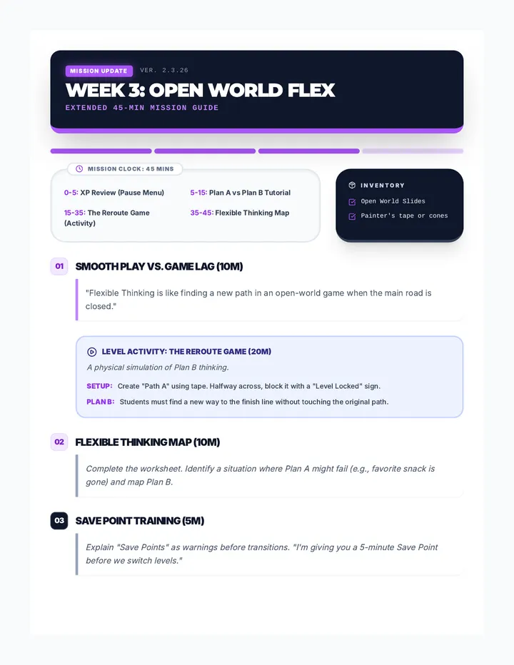 Week 3 Mission Materials