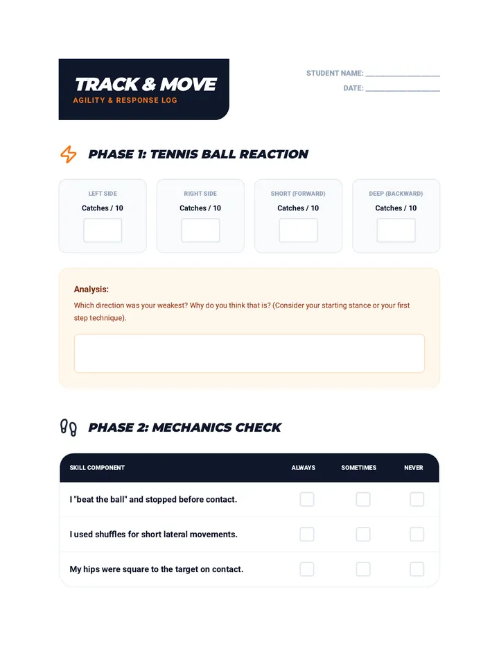 Track & Move Log