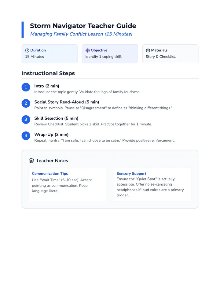 Storm Navigator Teacher Guide