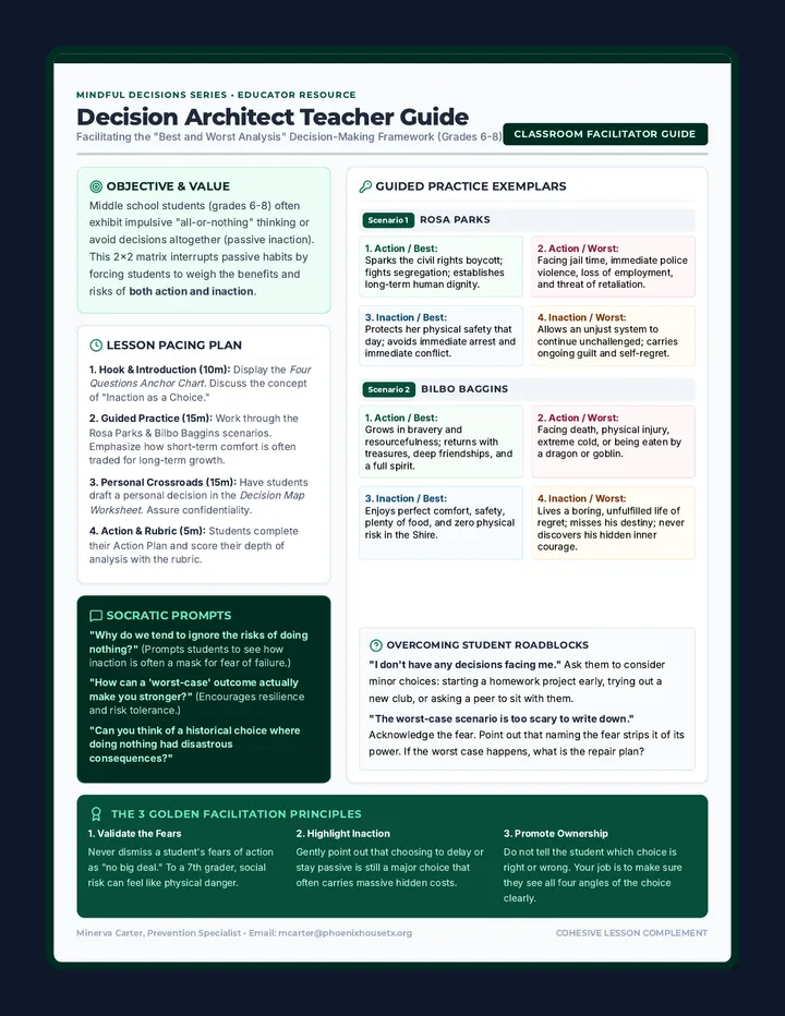 Decision Architect Teacher Guide